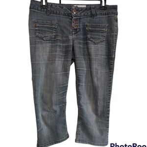 So Crop jeans woman size 7